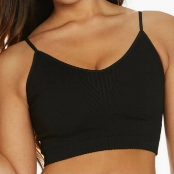 PRIMARK Black Sport Bra Size Small 6/8 - Picture 2 of 6